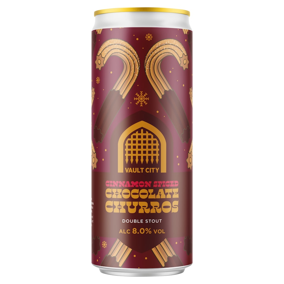 Vault City Cinnamon Spiced Chocolate Churros Stout Beer 330ml