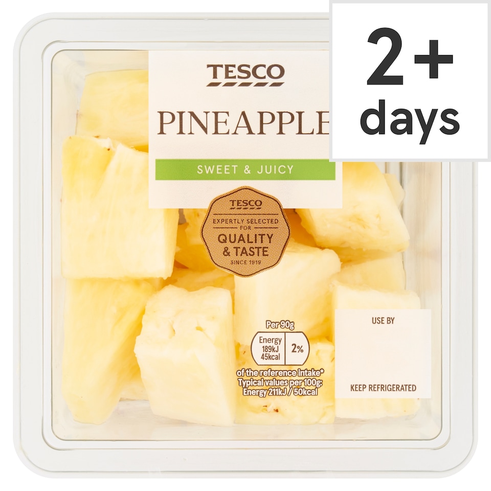 Tesco Pineapple Chunks 300G