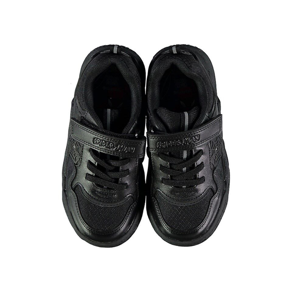 Marvel Spider-Man School Trainers in Black