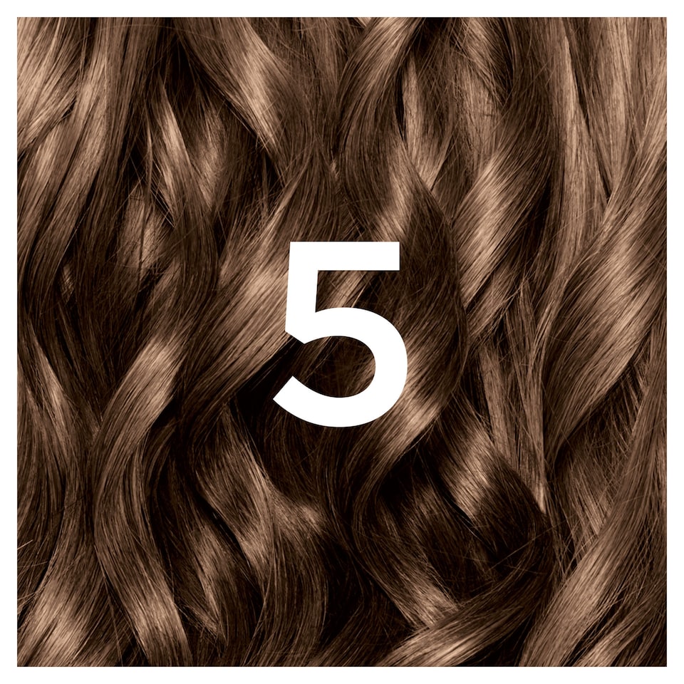 image 1 of Garnier Nutrisse 5 Mocha Brown Permanent Hair Dye