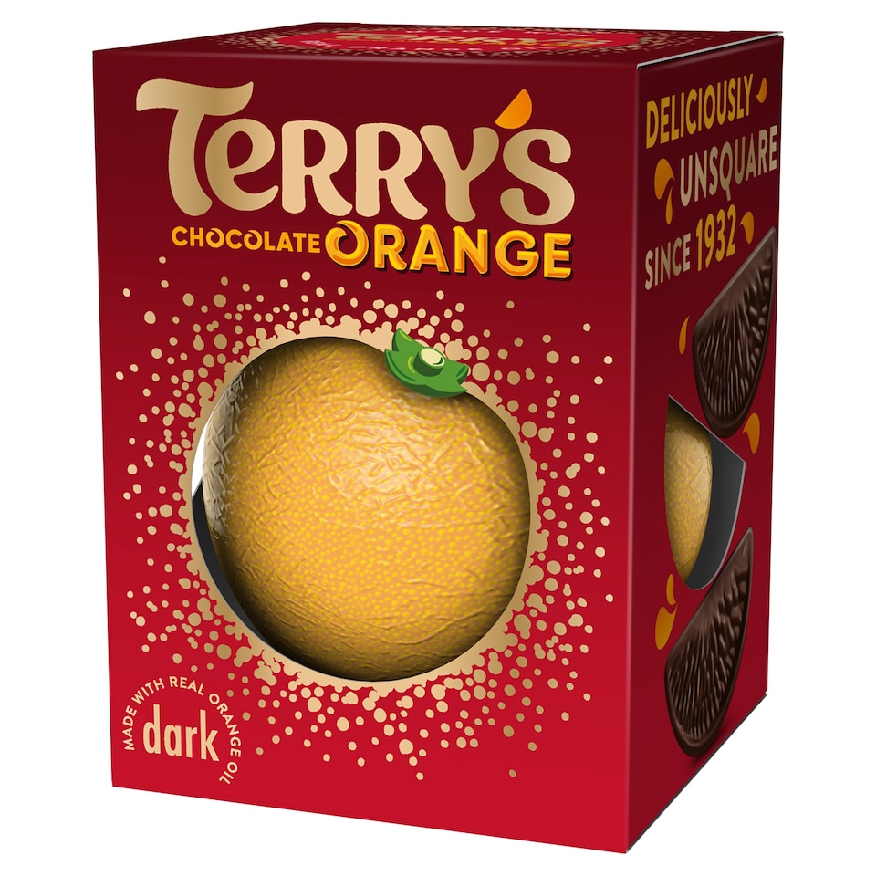 image 1 of Terry's Dark Chocolate Orange Ball 157G