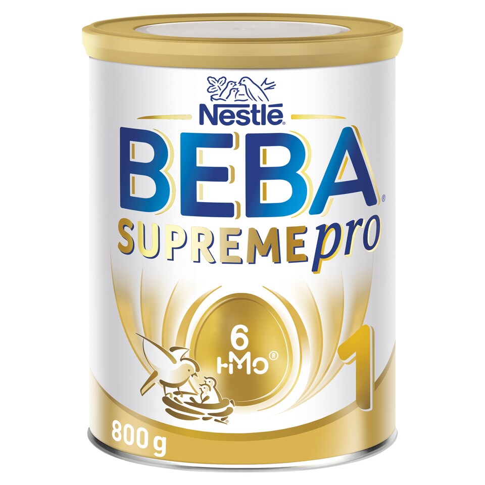 BEBA SUPREMEpro 1, 6 HMO, počiatočné dojčenské mlieko, 800 g