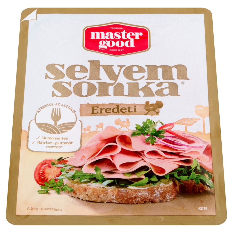 image 1 of Master Good Sliced Turkey Thigh Ham 100 g