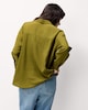image 4 of F&F Knot Front Shirt in Olive