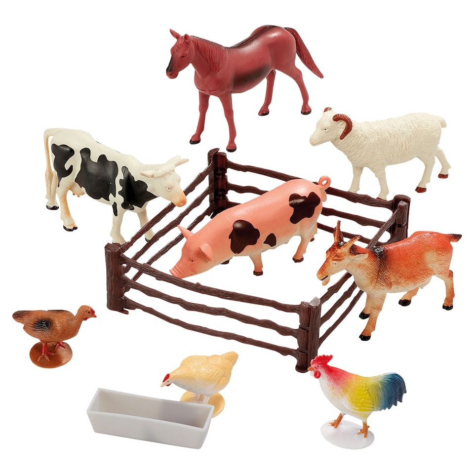 obrázok 1 z Addo Awesome Animals Zvieratká z farmy sada figúrok