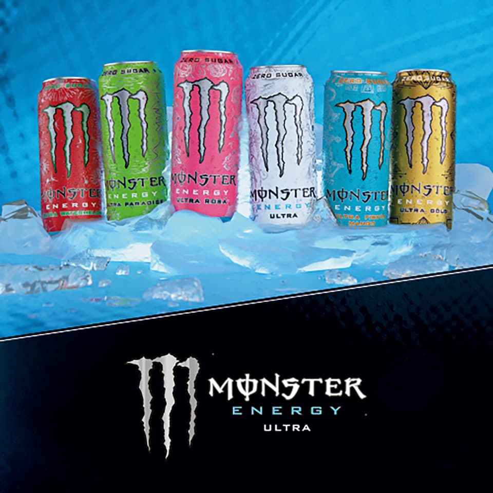 image 1 of Monster Energy Drink Ultra Fiesta Mango 500ml