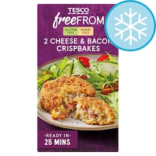 Tesco Free From Cheese & Bacon Crispbakes 227g