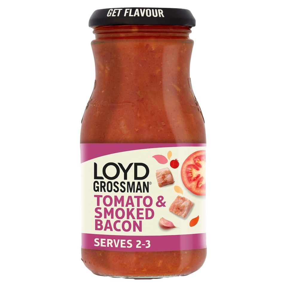 image 1 of Loyd Grossman Smoky Bacon Pasta Sauce 350G