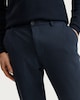 image 2 of F&F Textured Straight Leg Chino Trousers in Navy