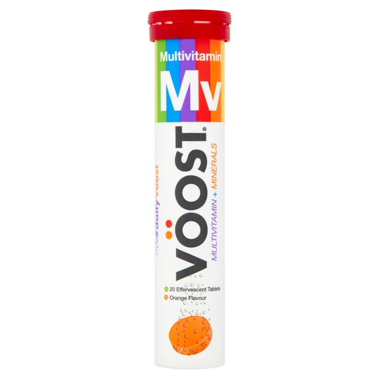 Voost Multi Vitamins 20 Orange Effervescent Tablets
