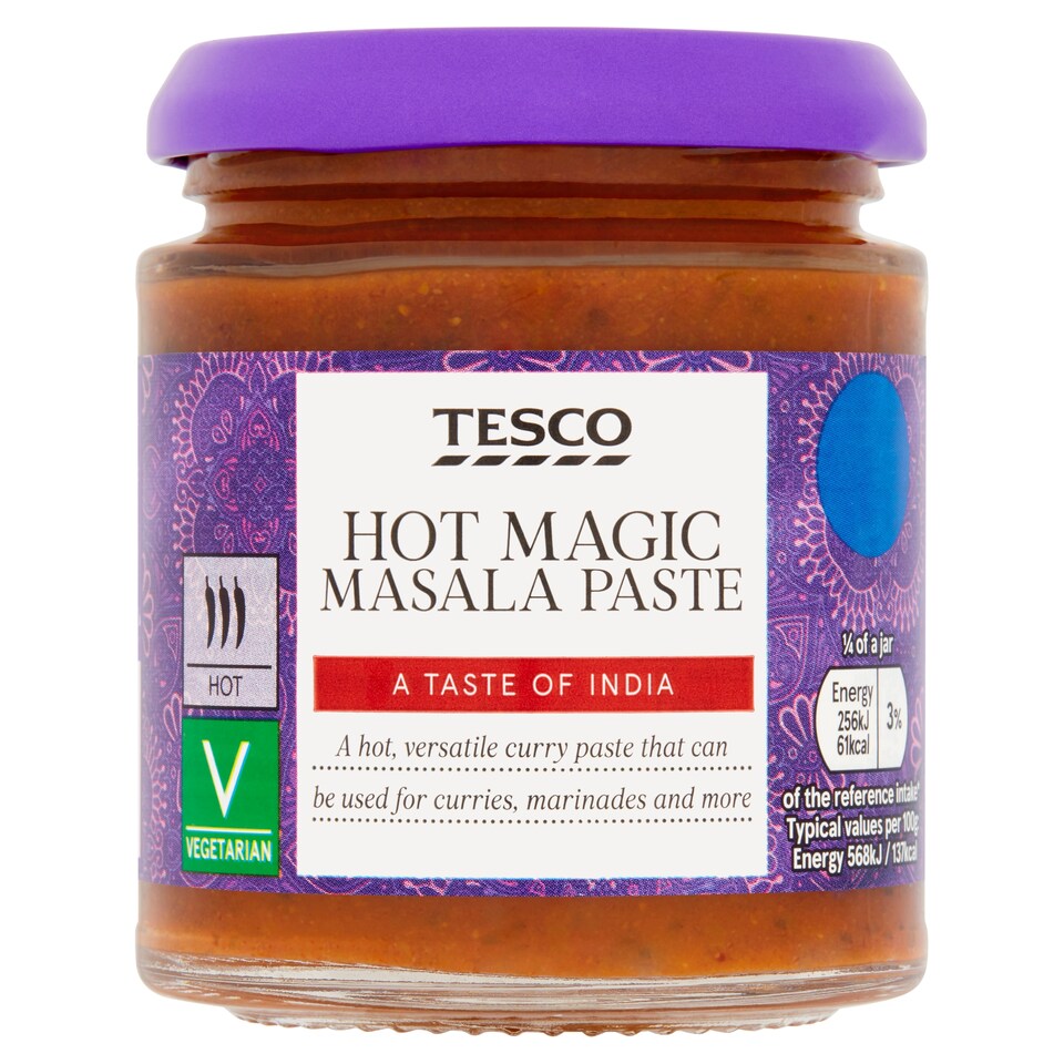 Tesco Hot Magic Masala Paste 180G