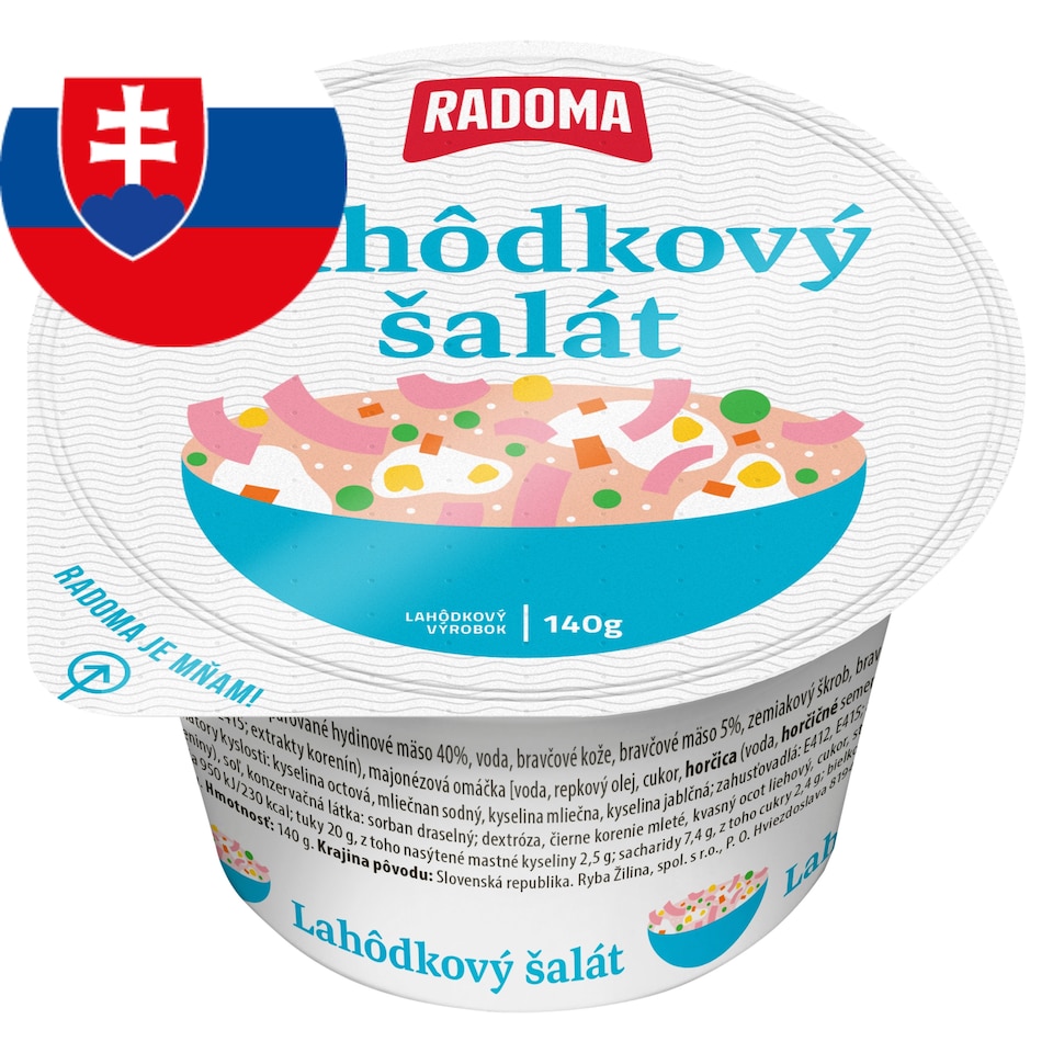 PRETO Radoma Parížsky lahôdkový šalát 140 g
