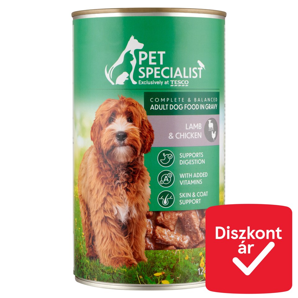 Pet Specialist Complete & Balanced Adult Dog Food in Gravy with Lamb & Chicken 1240 g