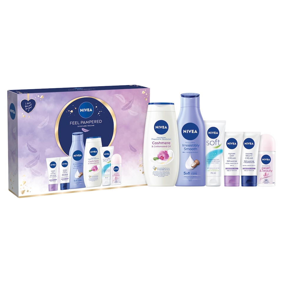 image 1 of Nivea Feel Pampered Gift Set