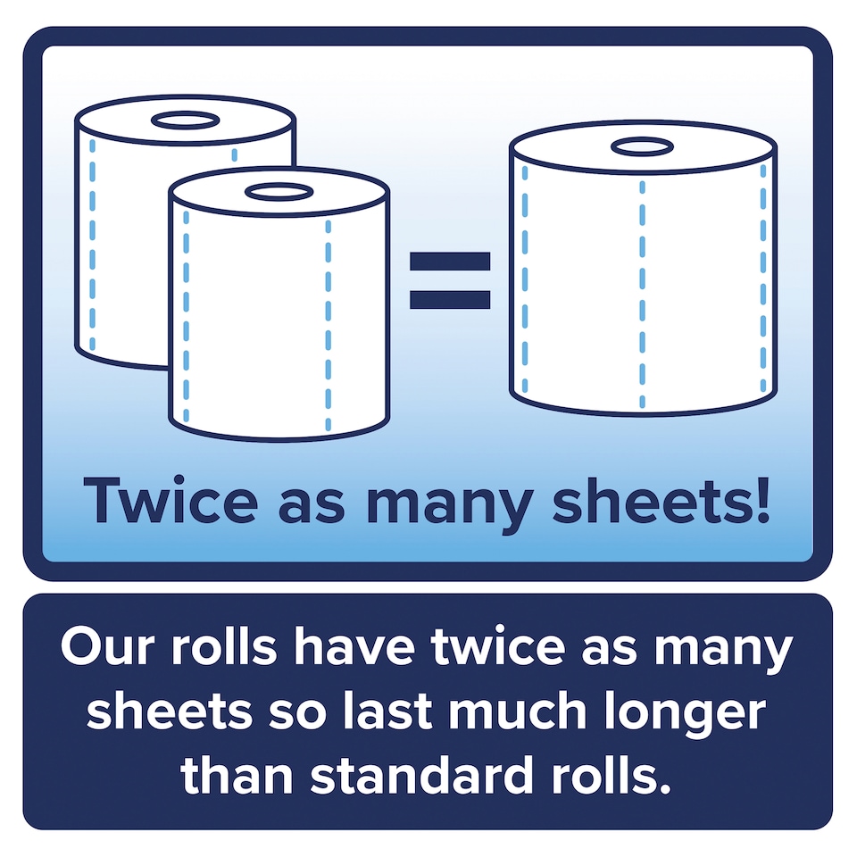 image 1 of Tesco Luxury Soft Toilet Tissue 12 Double Rolls