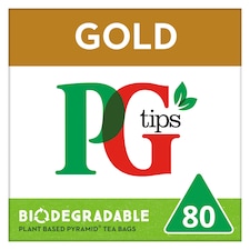 Pg Tips Gold 80S Pyramid Teabags 232G