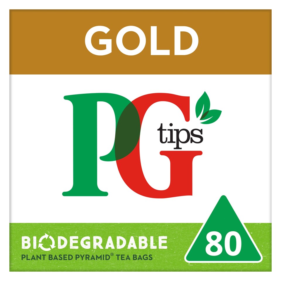 image 1 of Pg Tips Gold 80S Pyramid Teabags 232G