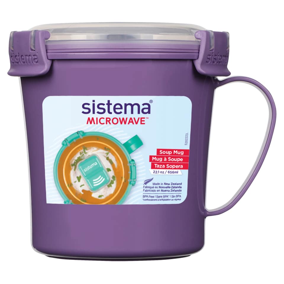 image 1 of Sistema Soup To Go Medium Microwave Food Storage Mug