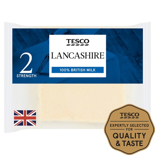 Tesco Lancashire Cheese 220G Tesco Groceries