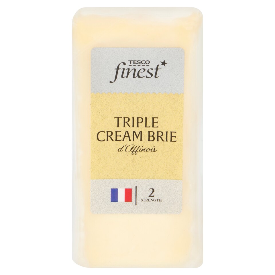 Tesco Finest Triple Cream Brie d’Affinois Cheese 160g