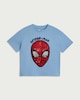image 4 of Marvel Spider-Man Pure Cotton Sequin Embellished T-Shirt in Blue