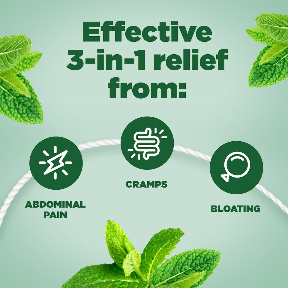 image 1 of Buscomint Peppermint Oil Gastro-Resistant Soft Capsules 24s