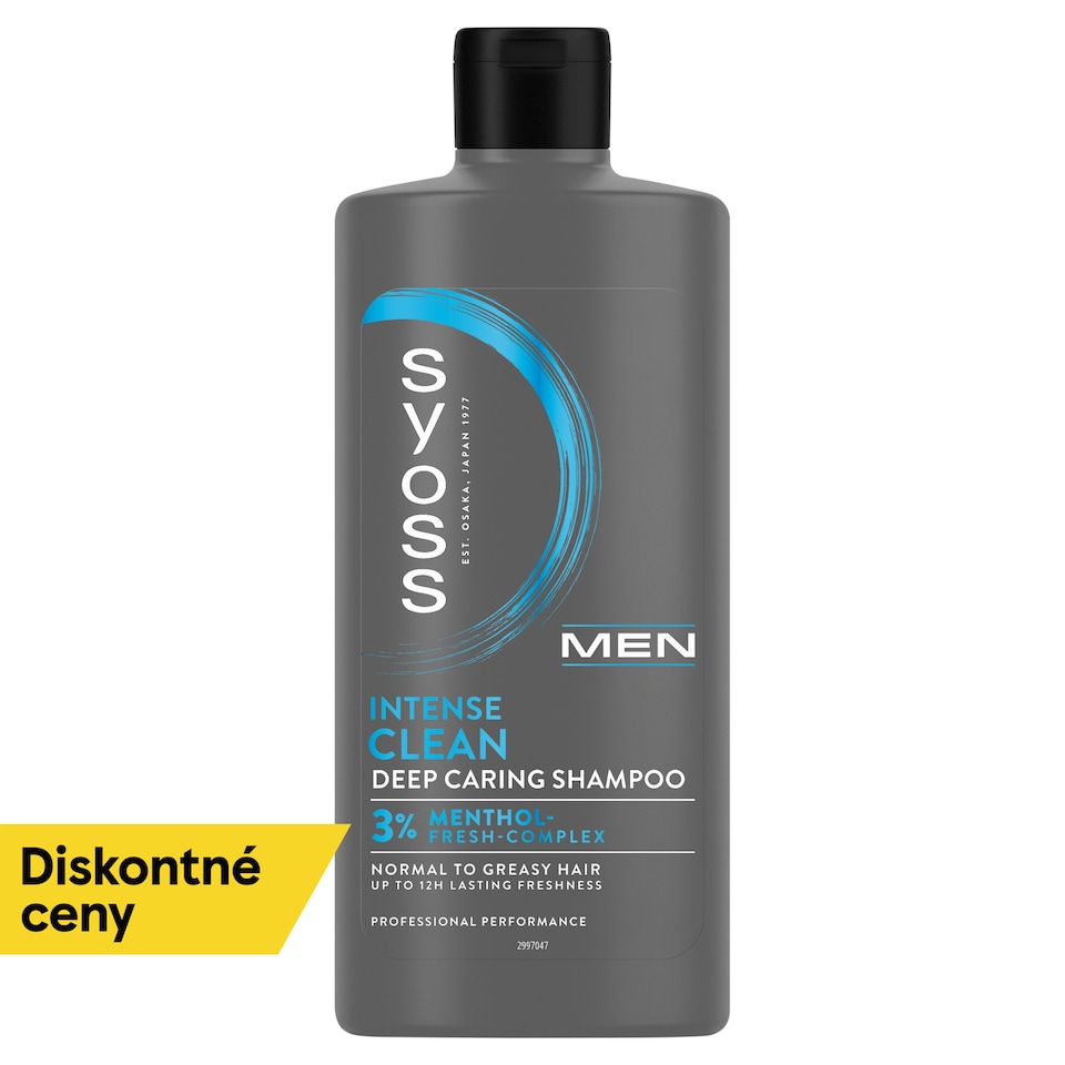 image 1 of Syoss Men Intense Clean Deep Caring Shampoo 440 ml