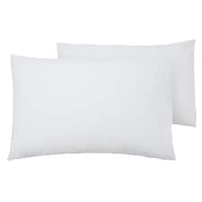 F&F Home Hotel White 400 Thread Count Cotton Tencel TM Lyocell Housewife Pillowcase
