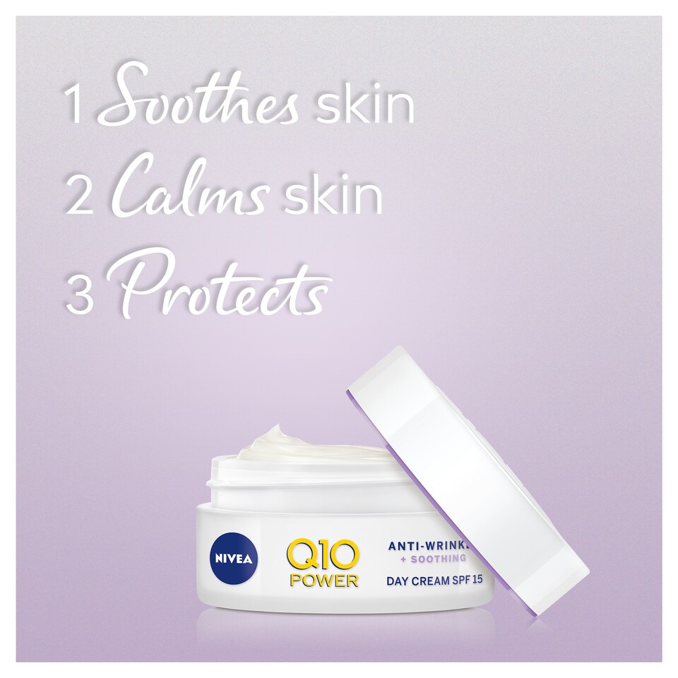 image 1 of Nivea Q10 Sensitive Anti Wrinkle Day Cream Spf15 50Ml