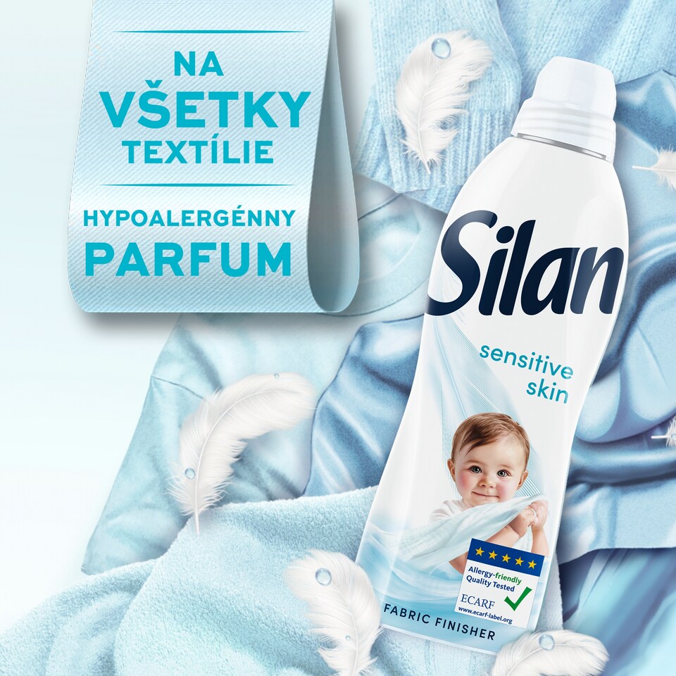 image 1 of Silan Sensitive Fabric Softener 64 Washes 1408 ml