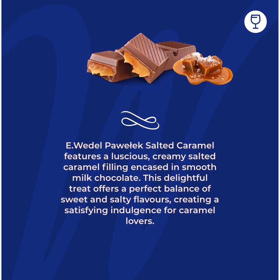 image 1 of Wedel Pawelek Bar with Salted caramel filling 45g