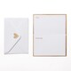 image 3 of Paperchase 5PK Envelope Gift Tags - Gold Heart
