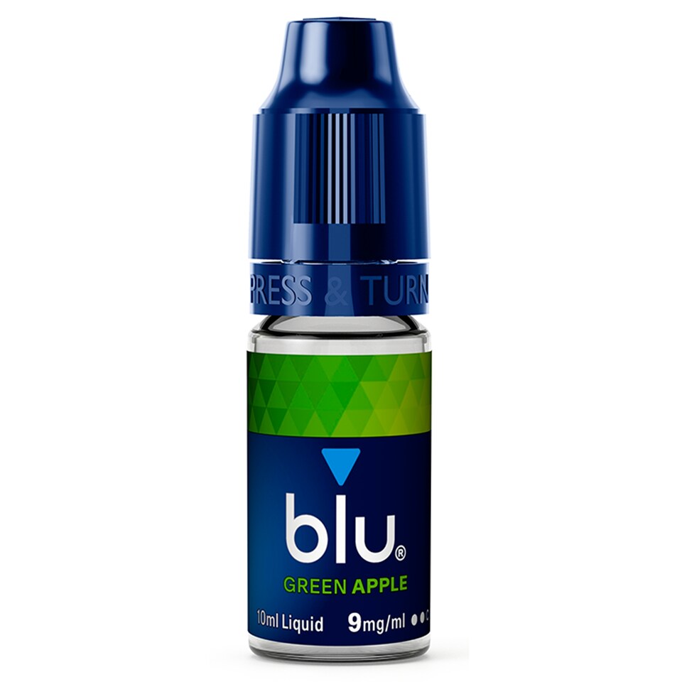 image 1 of Blu Liquid Green Apple 0.8%