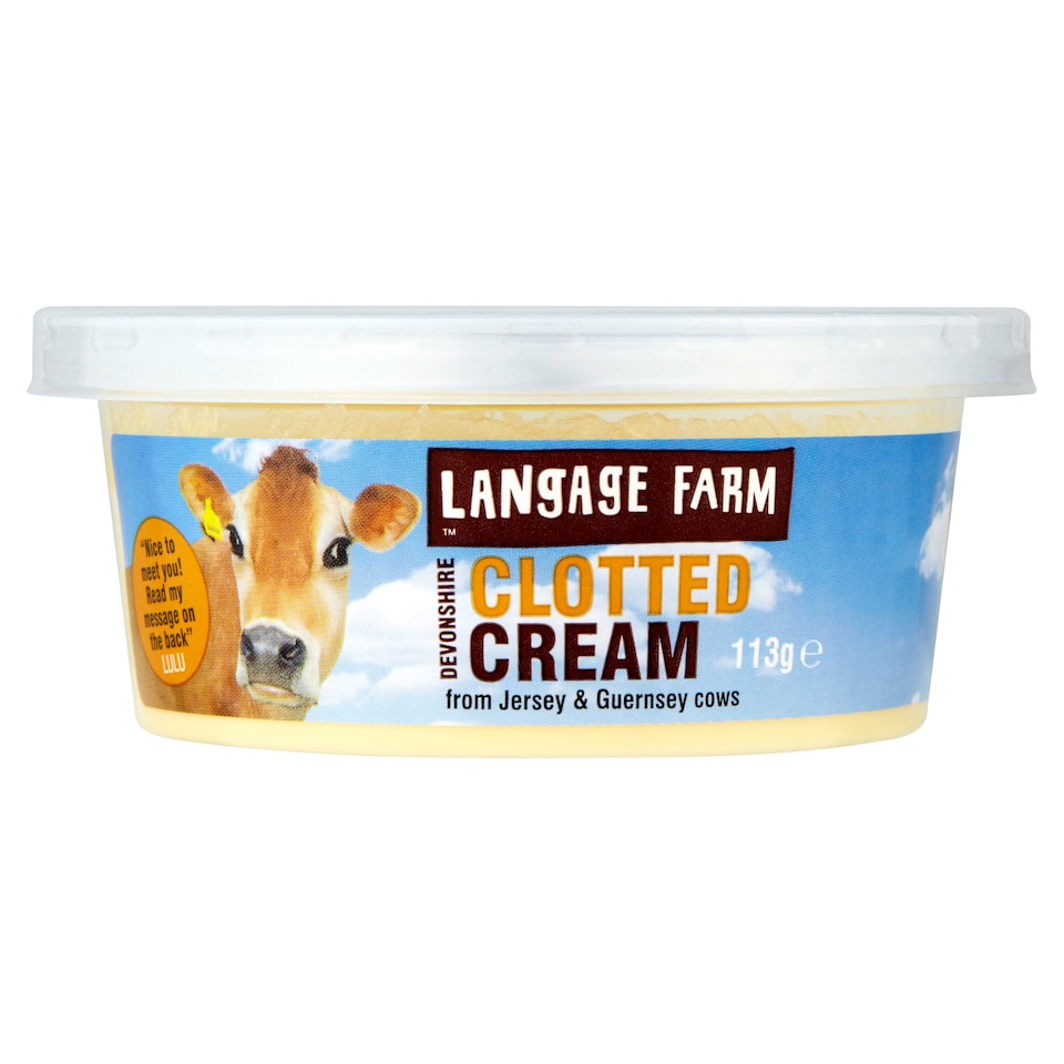 Langage Farm Devonshire Farmhouse Clotted Cream 113G (L)