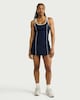 image 1 of F&F Active ULTRAMOVE Contrast Trim Tennis Dress in Navy