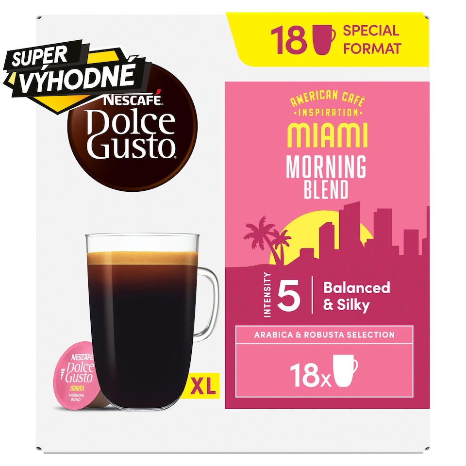 image 1 of NESCAFÉ Dolce Gusto Grande Miami - Coffee in Capsules - 18 pcs