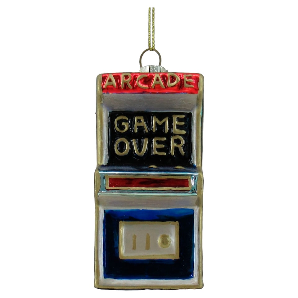 Bayswood Arcade Game Hanging Christmas Decoration