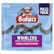 image 1 of BAKERS Whirlers Bacon and Cheese Dog Treats 450g