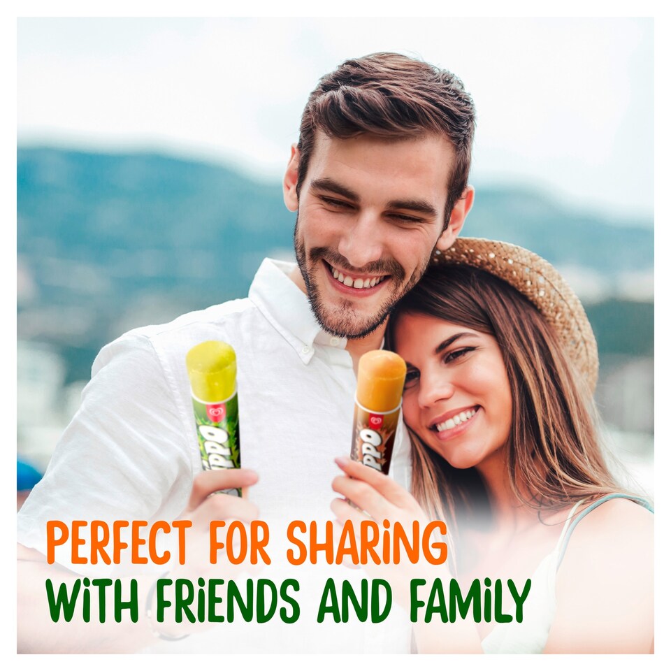 image 1 of Walls Calippo Mini Orange Lemon & Lime 6 X 80Ml