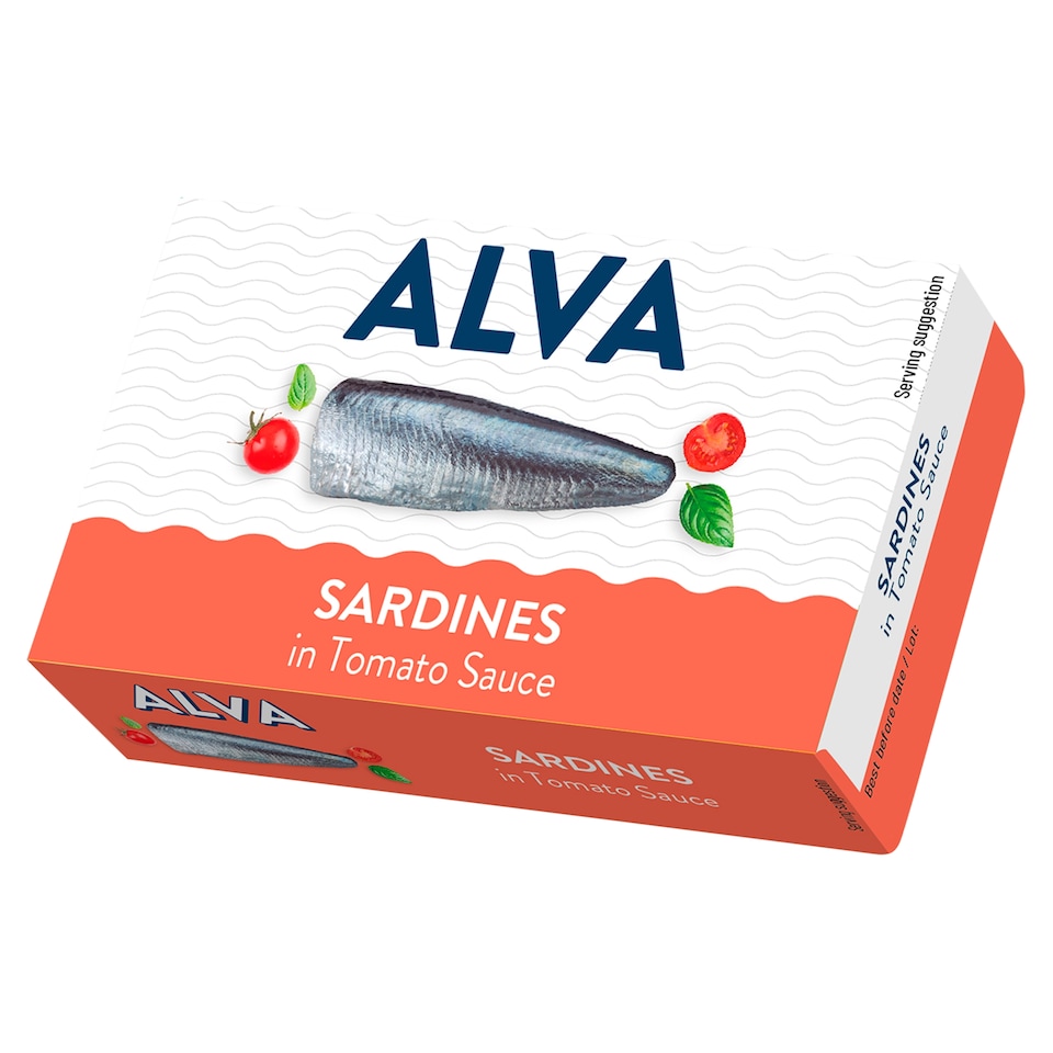 Alva Sardines in Tomato Sauce 120g