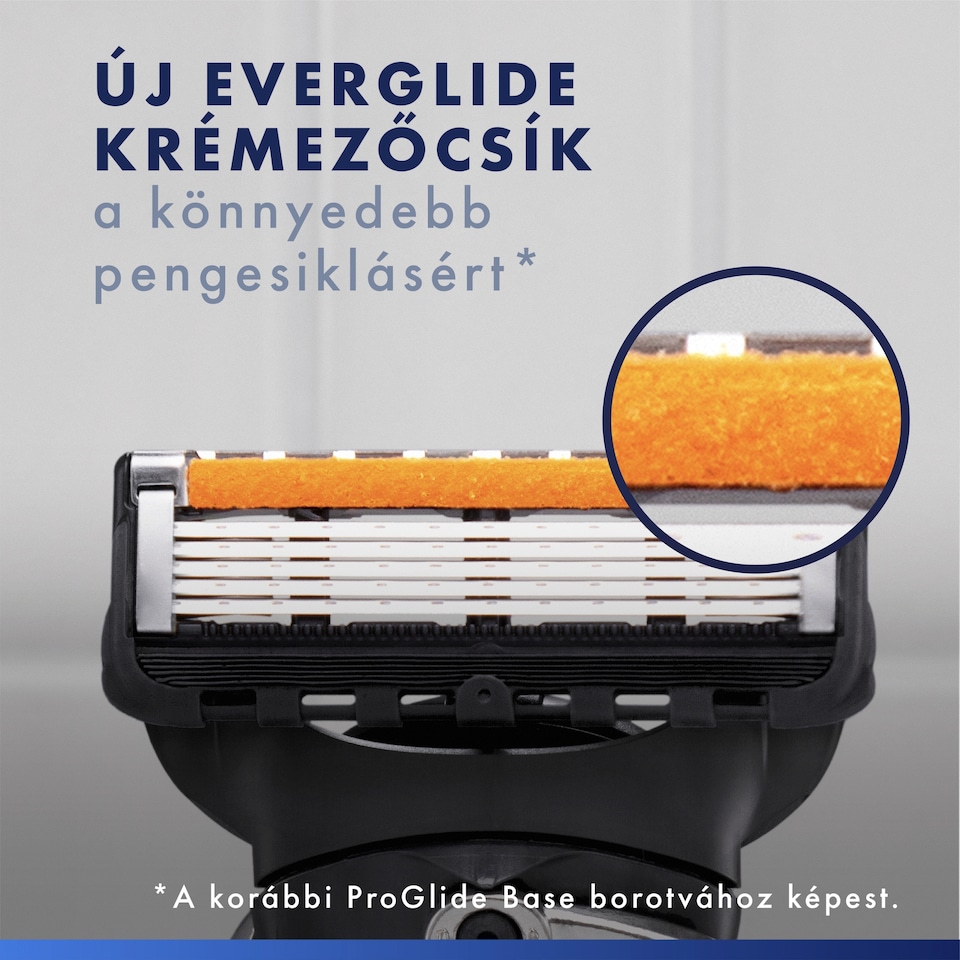 Gillette ProGlide Férfi Borotva, 1 db Gillette 5 Pengés, Borotvabetétek, FlexBall Markolat 1. kép