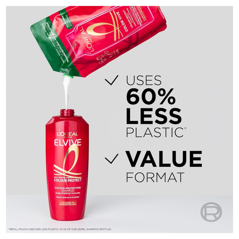 image 1 of L'Oreal Color Vive Shampoo Refill 500Ml