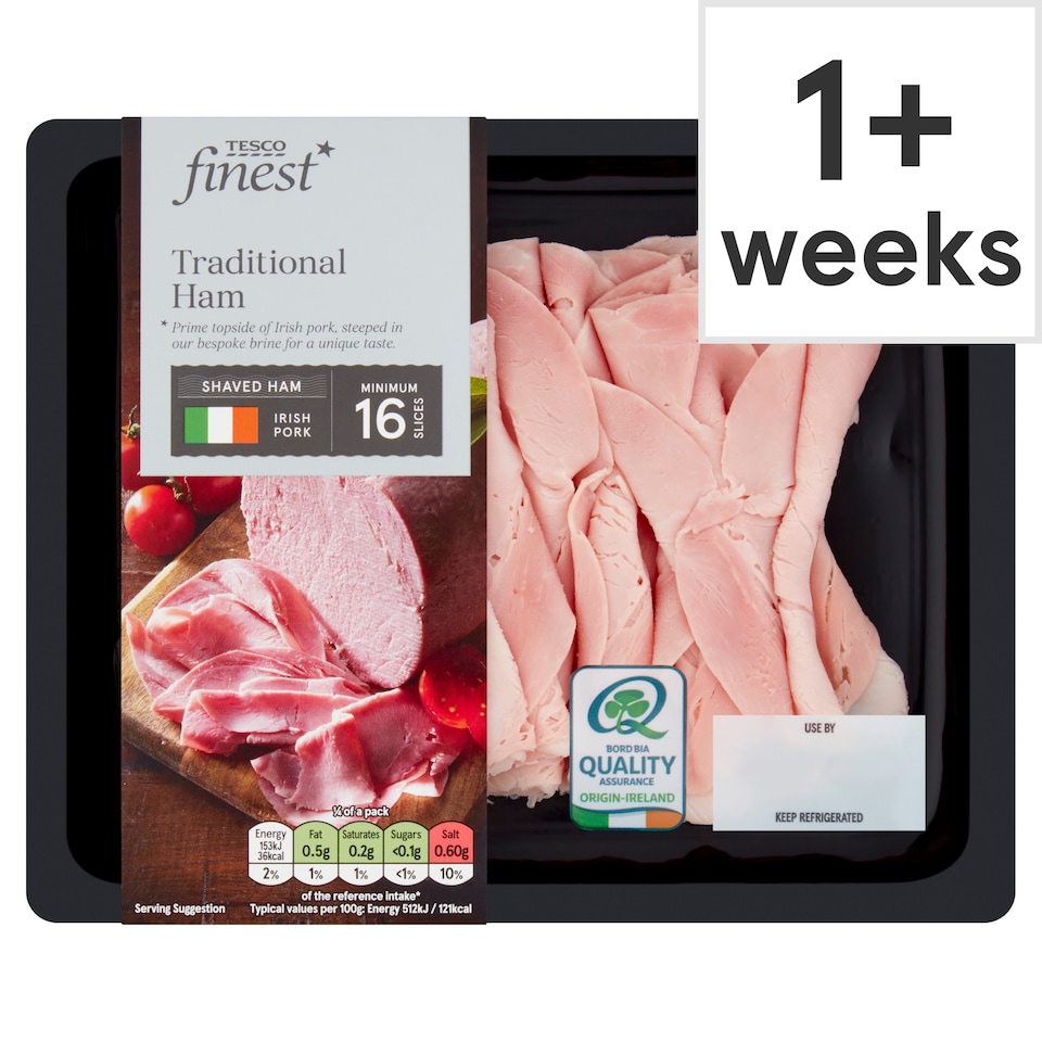 Tesco Finest Traditional Ham 120G
