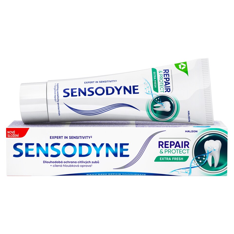 Obrázek 1 pro produkt Sensodyne Repair & Protect Extra Fresh zubní pasta s fluoridem 75ml