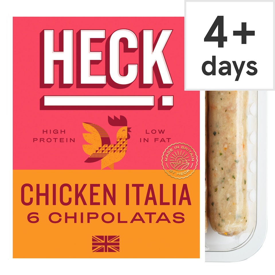 Heck Chicken Italia Sausages 255G