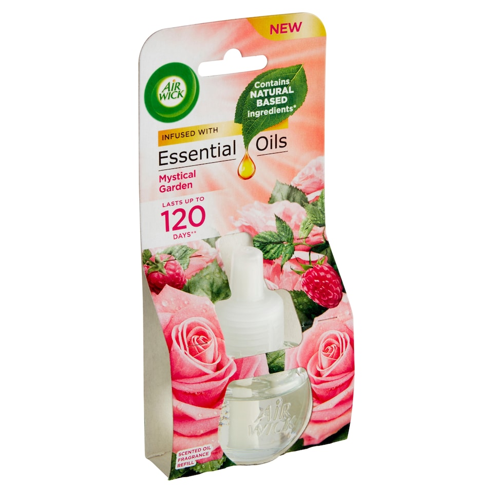 image 1 of Air Wick Essential Oils Liquid Electrical Plug In Refill Mystical Garden 19 ml