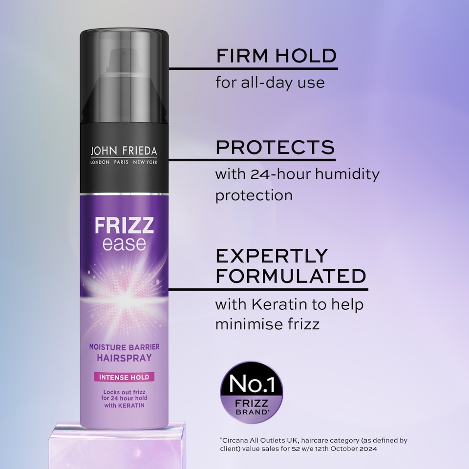 image 1 of John Frieda Frizz Ease Moisture Barrier Intense Hair Spray