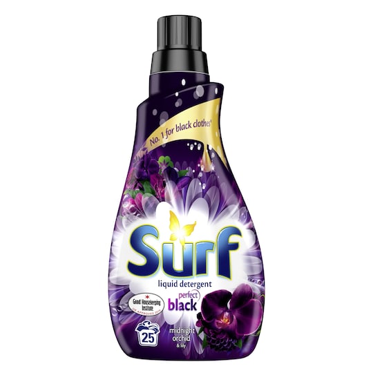 Surf Laundry Liquid Perfect Black 25 Wash 875Ml Tesco Groceries