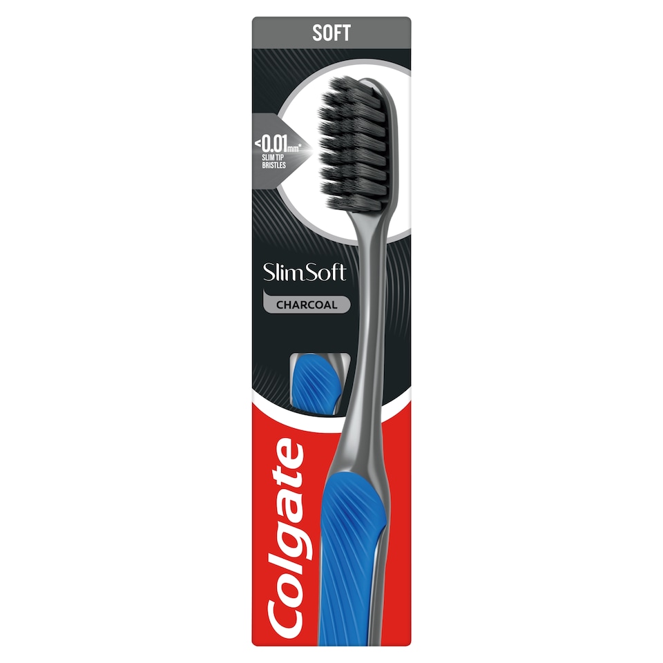 Colgate Slim Soft Charcoal lágy fogkefe 1 db  1. kép