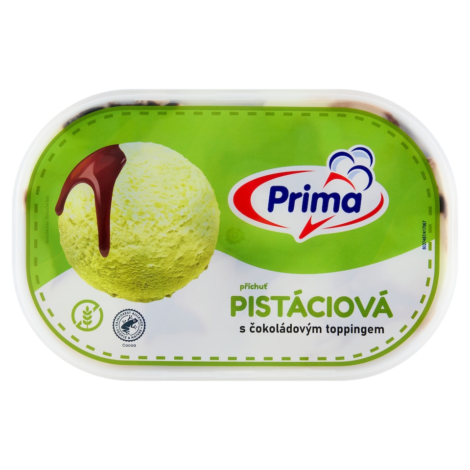 image 1 of Prima Pistachio Flavor with Chocolate Topping 900ml